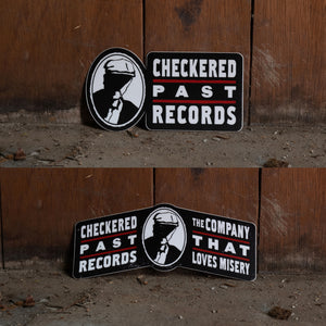 Checkered Past Records Sticker Combo